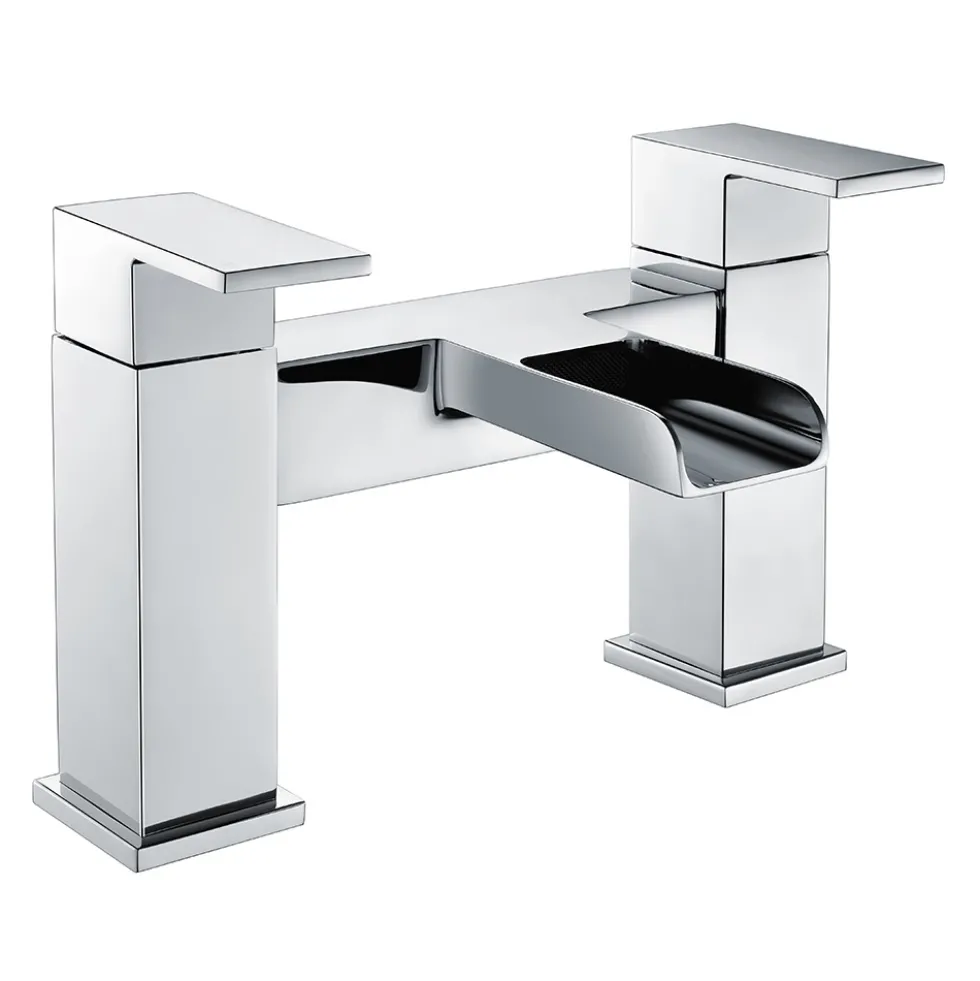 Erin Complete Bathroom Suite with 1700mm L Shaped Shower Bath & Rimless Toilet