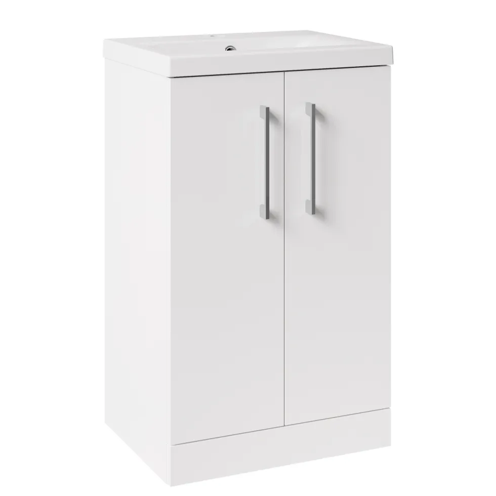 Erin Complete Modern Bathroom Suite with 1700mm Shower Bath & Rimless Toilet