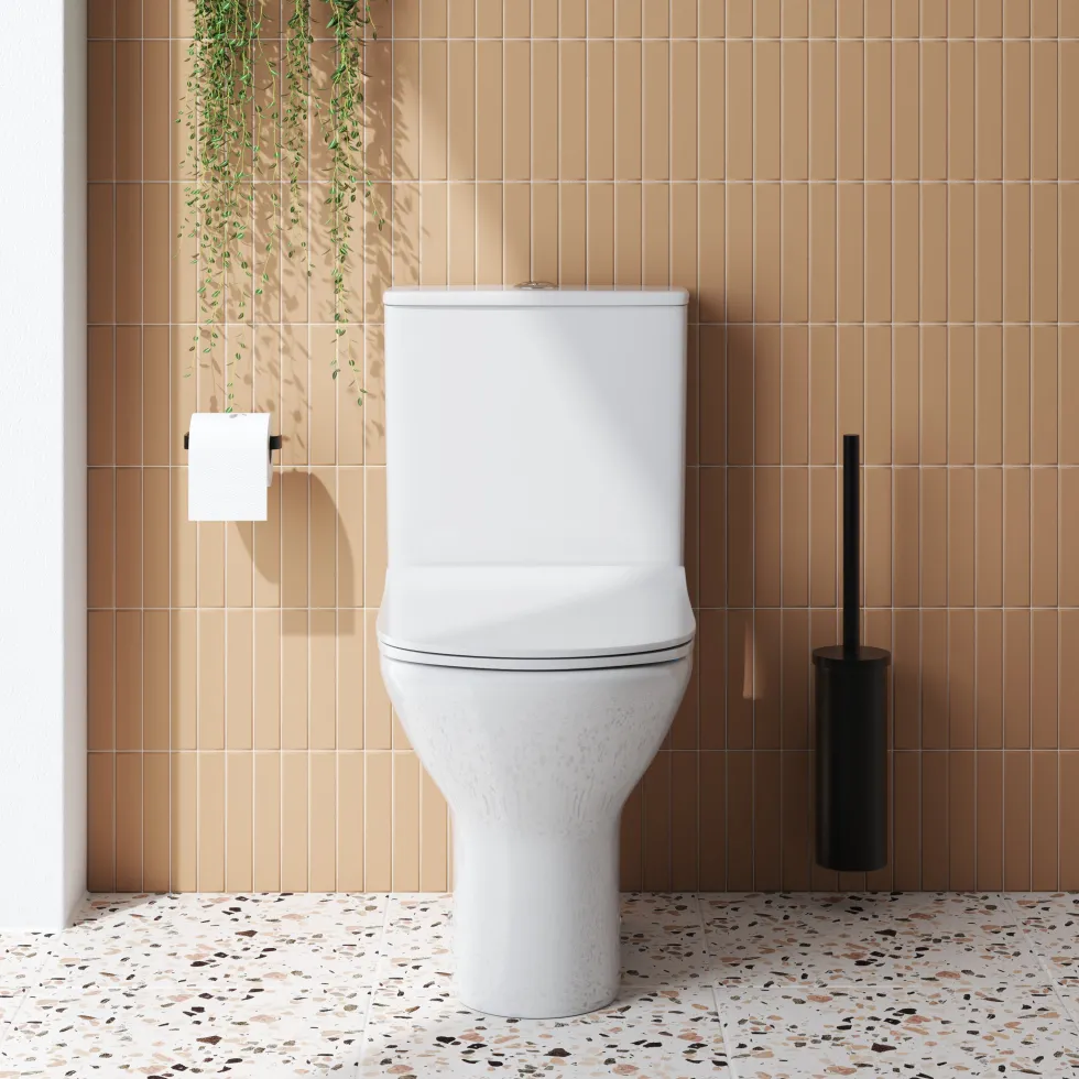 Erin Complete Vanity Unit Bathroom Suite with Rimless Toilet
