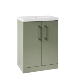 Erin Matt Black Reinforced Shower Bath Suite with Rimless Toilet