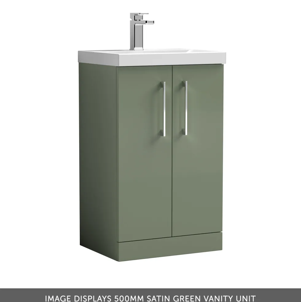 Erin 1000mm 2 Door Combination Basin & Toilet Unit