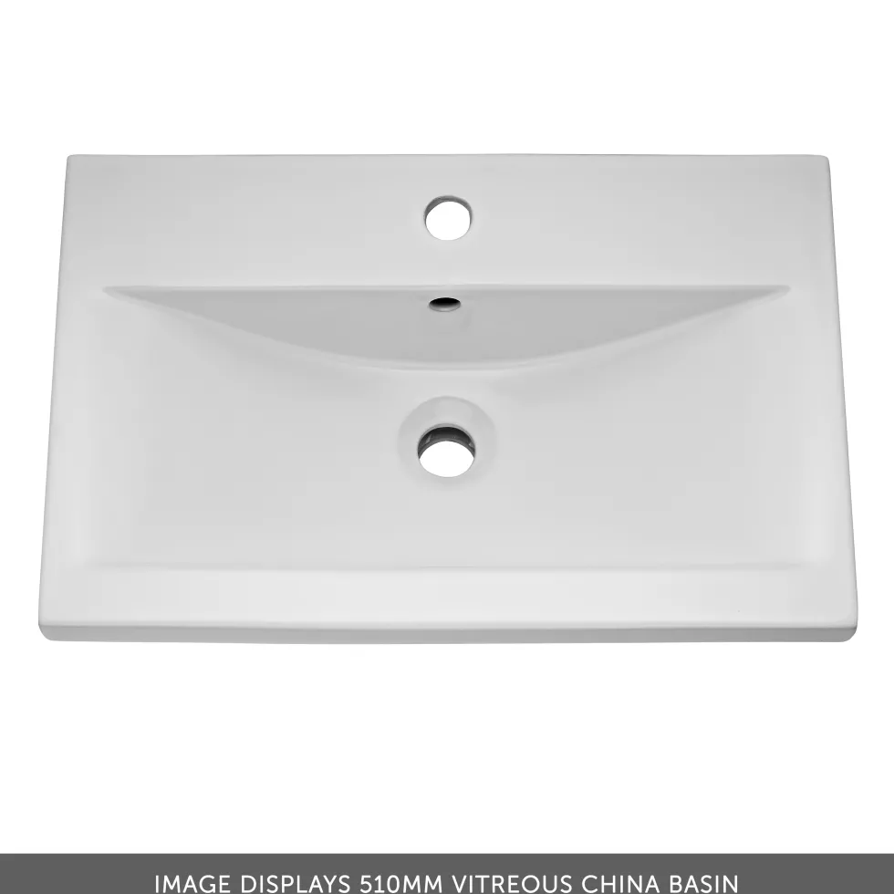 Erin 1000mm 2 Door Combination Basin & Toilet Unit