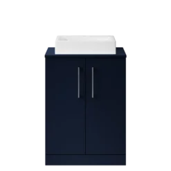 Erin 600mm Floorstanding 2 Door Vanity Unit & Countertop