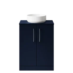 Erin 600mm Floorstanding 2 Door Vanity Unit & Countertop