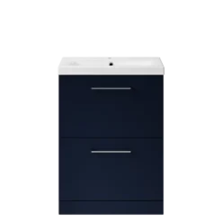 Erin 600mm Floorstanding 2 Drawer Vanity Unit & Basin
