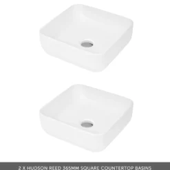 Erin 1200mm Floorstanding 4 Drawer Vanity Unit & Double Countertop