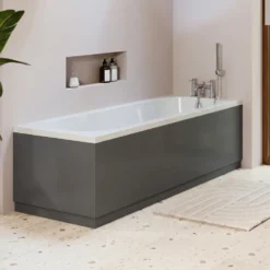 Erin 700mm L-Shaped Square End Bath Panel
