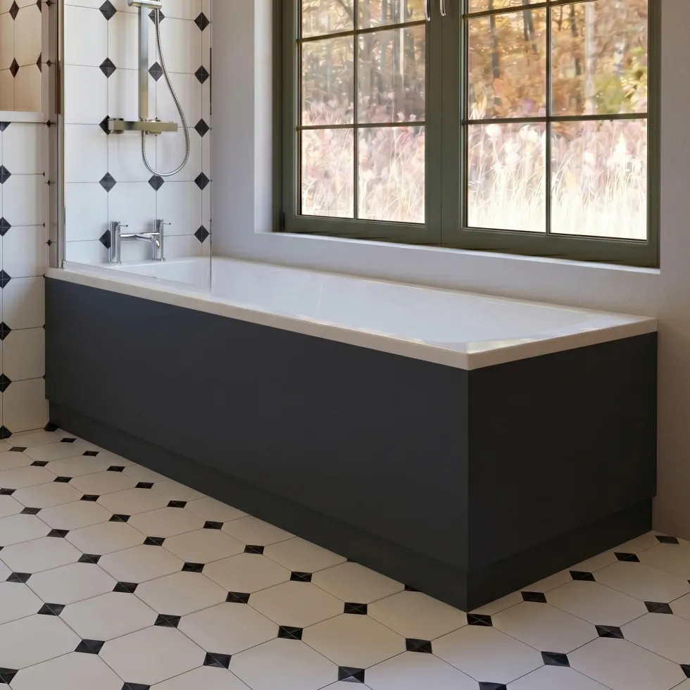 Erin 1700mm Straight Front Bath Panel
