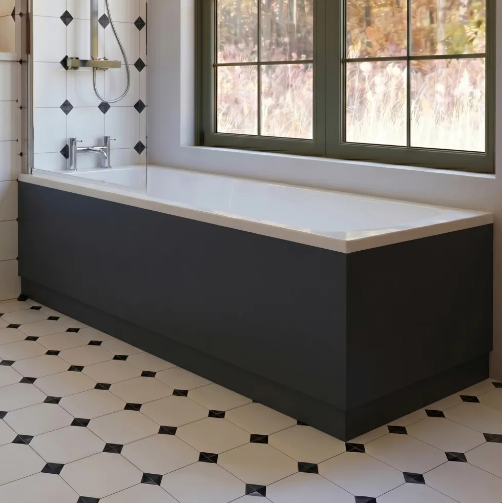 Erin 1700mm Straight Front Bath Panel