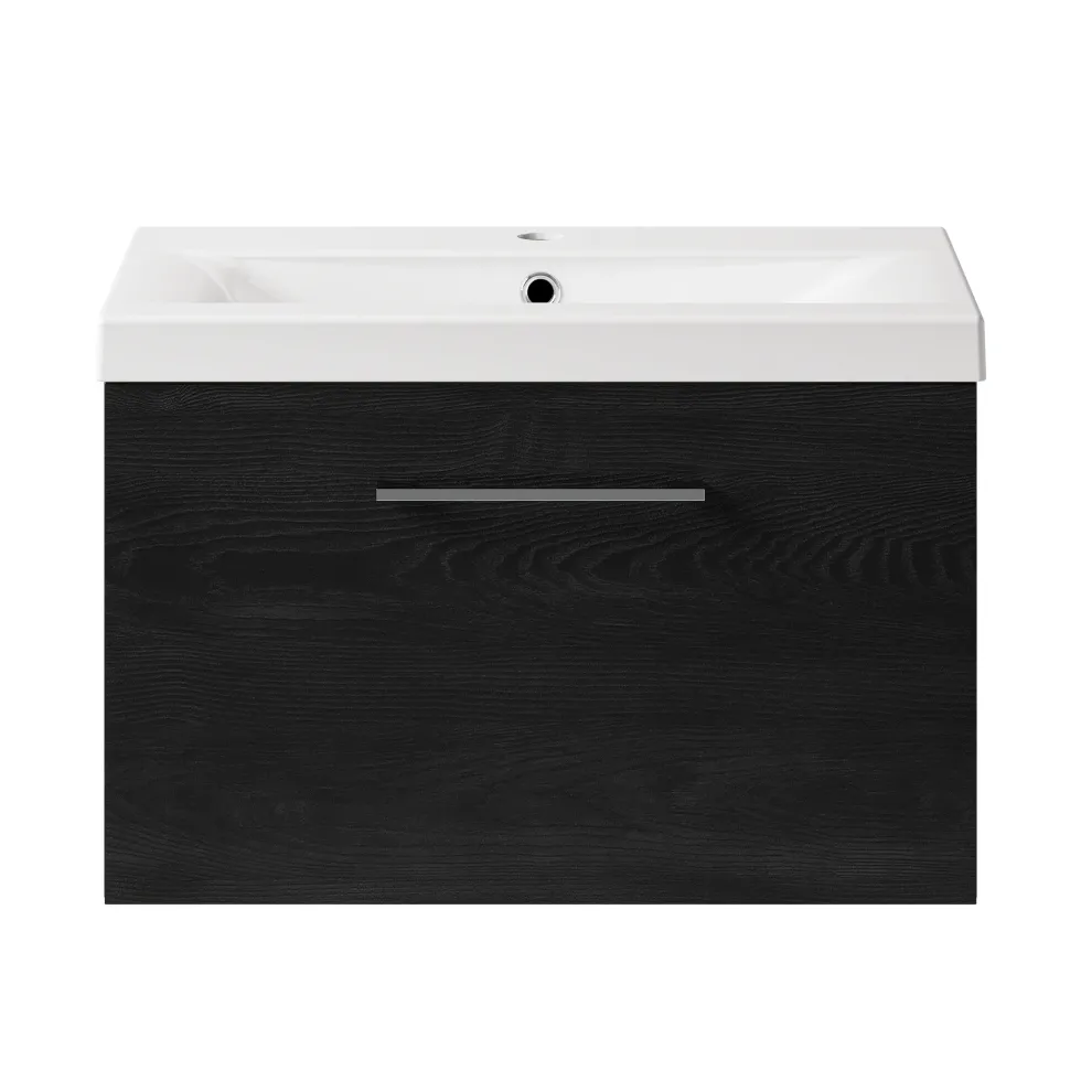 Erin 600mm Wall Mounted 1 Drawer Vanity Unit & Basin