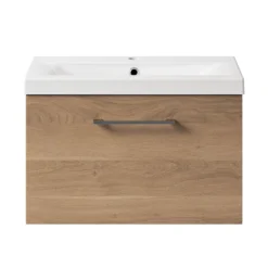 Erin 600mm Wall Mounted 1 Drawer Vanity Unit & Basin