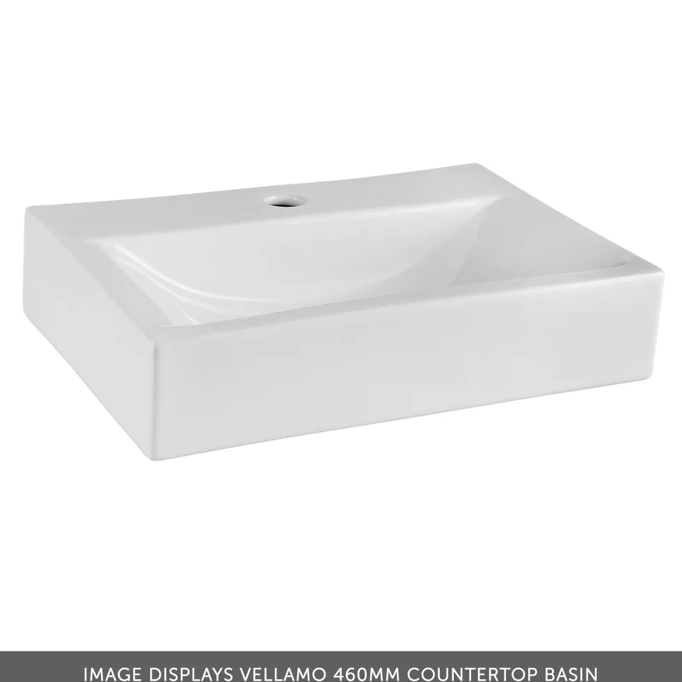 Erin 600mm Wall Mounted 2 Drawer Vanity Unit & Countertop