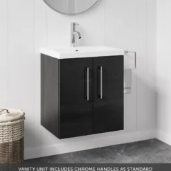 Erin 500mm Wall Mounted Vanity Unit & Basin
