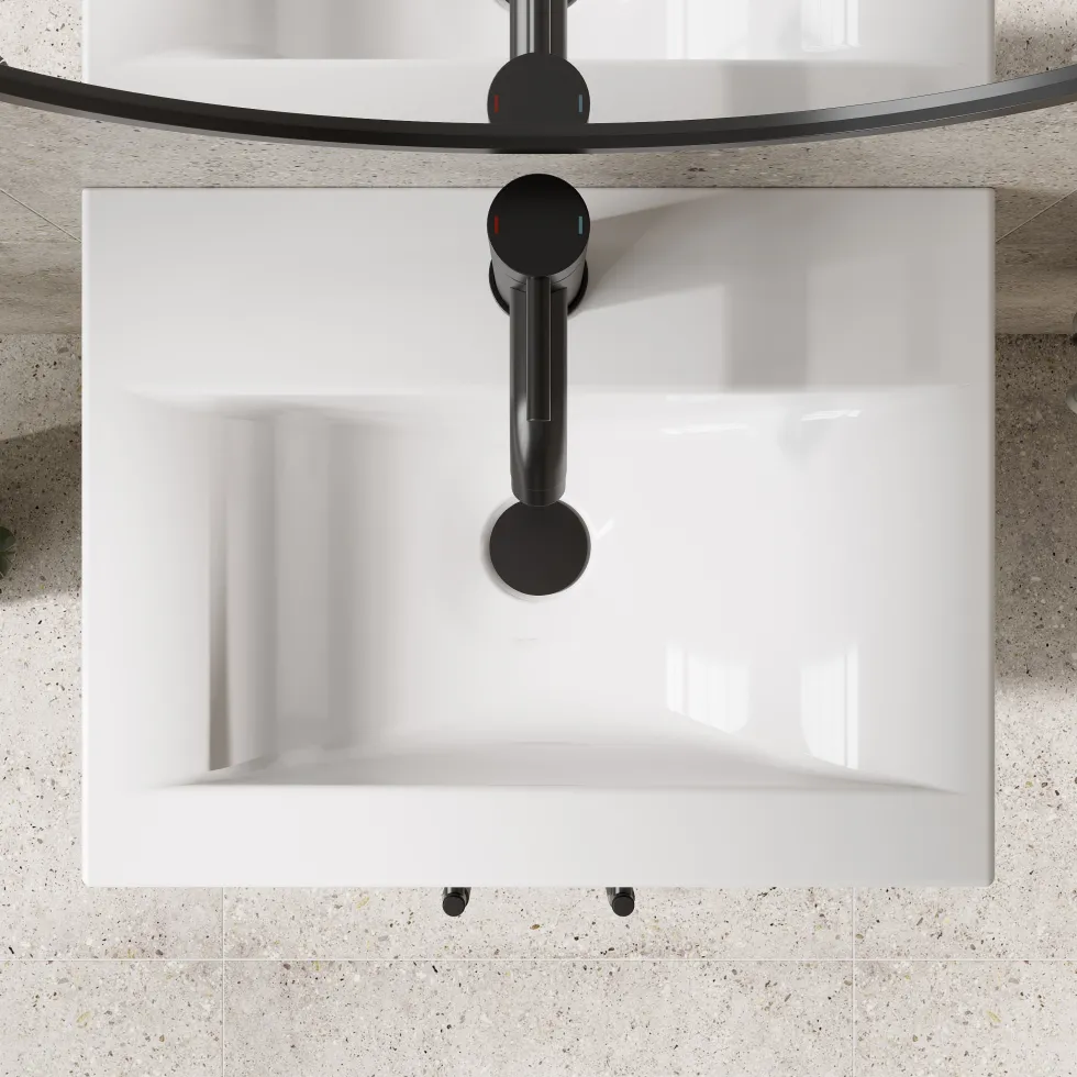 Erin 500mm Wall Mounted Vanity Unit & Basin