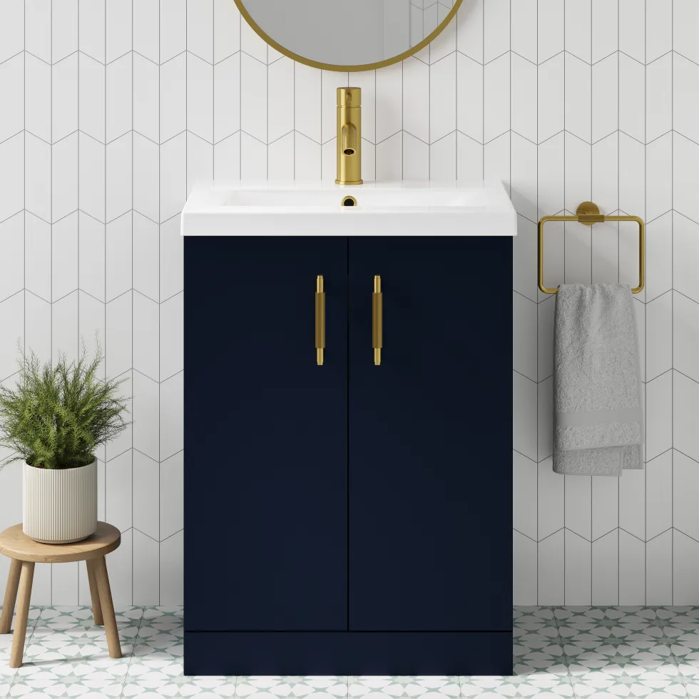 Erin Rimless Toilet & Vanity Unit Bathroom Suite