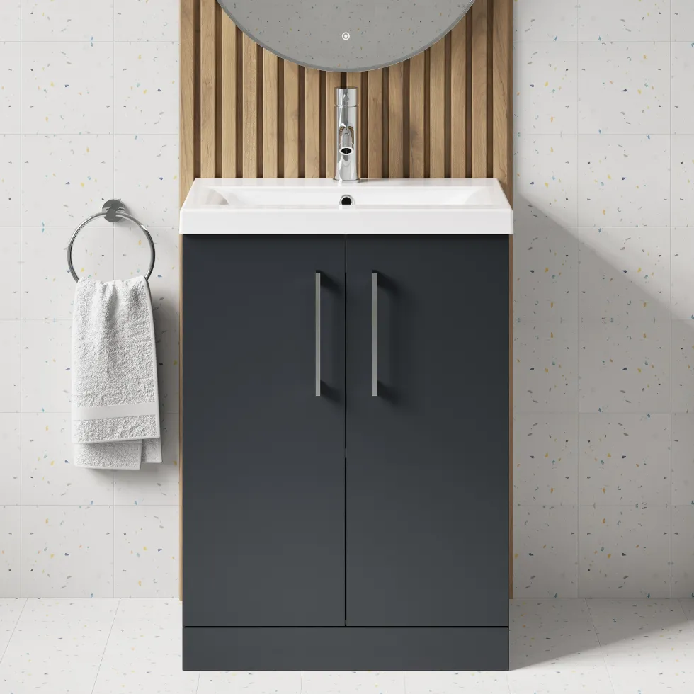 Erin Shower Bath Suite with 1700mm L Shaped Bath & Rimless Toilet