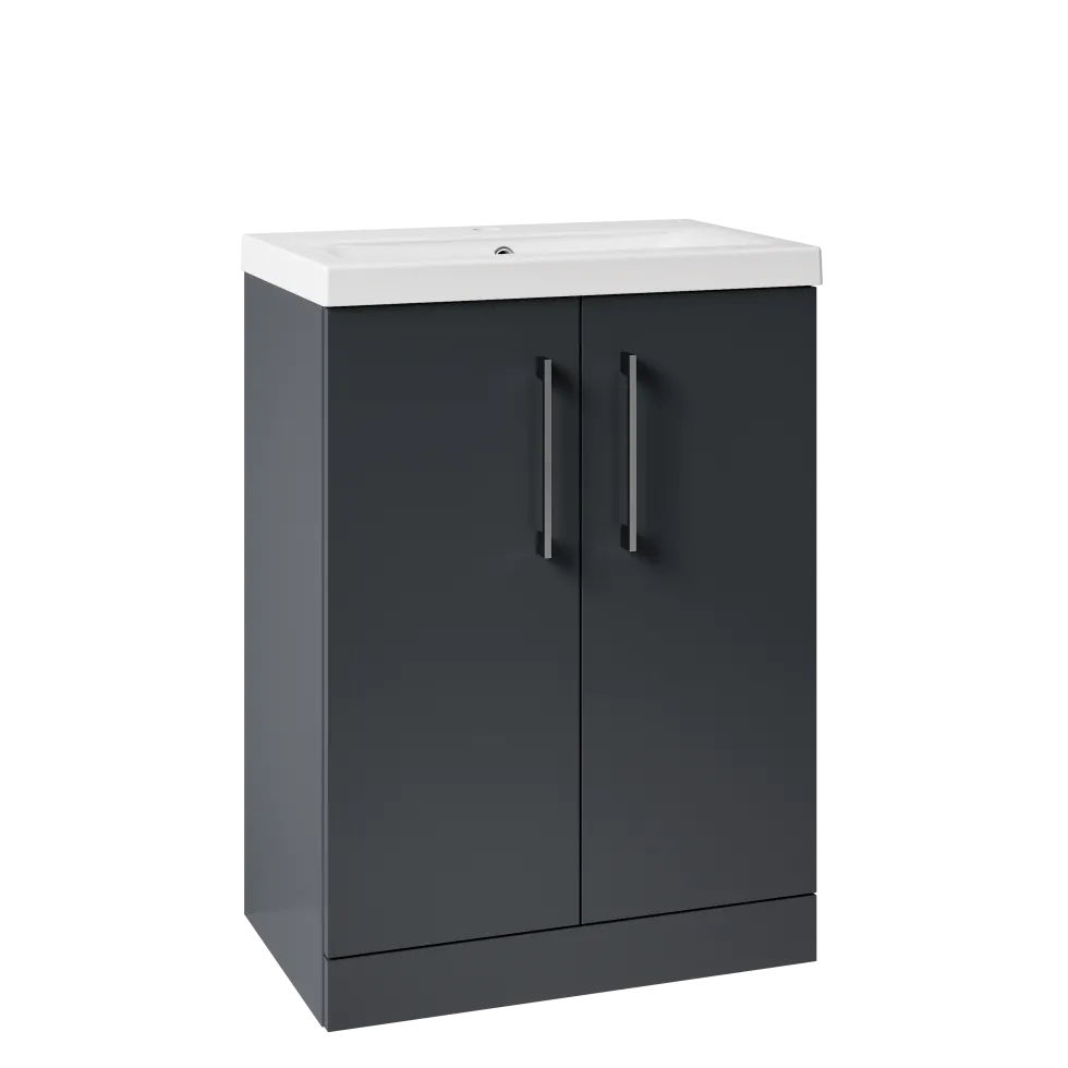 Erin Shower Bath Suite with 1700mm L Shaped Bath & Rimless Toilet