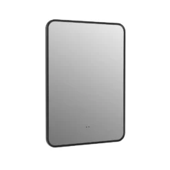 Finn LED Illuminated Framed Mirror with Demister Pad & Colour Change Lights - 500 x 700mm