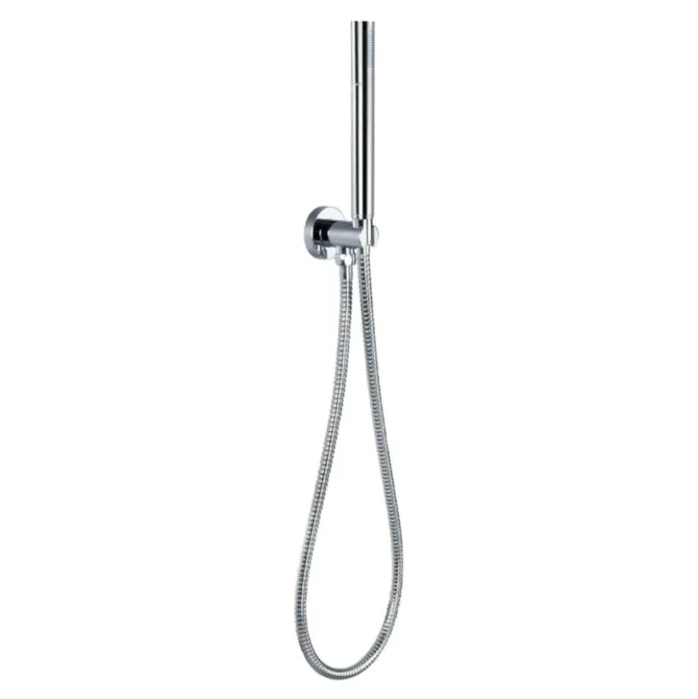 Flova Annecy Mini Shower Kit with Bracket Outlet Elbow, Handset & Hose