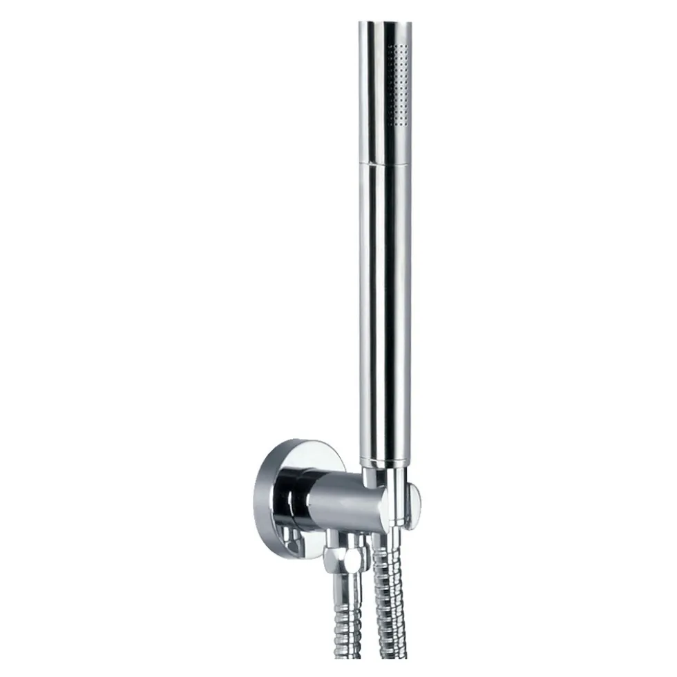 Flova Annecy Mini Shower Kit with Bracket Outlet Elbow, Handset & Hose