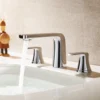 Flova Fusion 3 Hole Basin Mixer with Clicker Waste