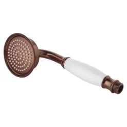 Flova Liberty 4 Hole Deck Mounted Bath Shower Mixer with Pull Out Handset - Oil Rubbed Bronze