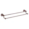 Flova Liberty Oil Rubbed Bronze Double Towel Bar - 650mm