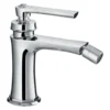 Flova Liberty Single Lever Mono Bidet Mixer with Clicker Waste - Chrome