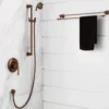 Flova Liberty Slide Rail Kit with Single Function Handset - Oil Rubbed Bronze