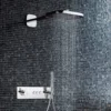 Flova Spring GoClick 3 Outlet Concealed Thermostatic Shower Valve with Integral Handset Kit