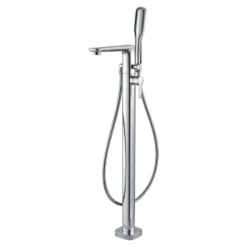 Flova Urban Floorstanding Bath Shower Mixer with Handset Kit