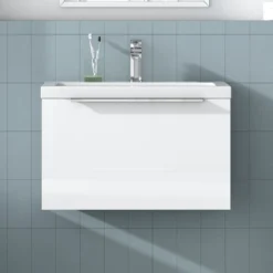 Freddie Matt Black Reinforced Shower Bath Suite with Rimless Toilet