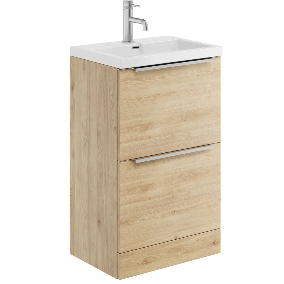 Freddie 500mm Floorstanding Vanity Unit & Basin