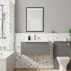 Freddie 800mm Wall Hung Vanity Unit & Basin