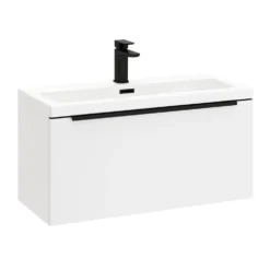 Freddie 800mm Wall Hung Vanity Unit & Basin
