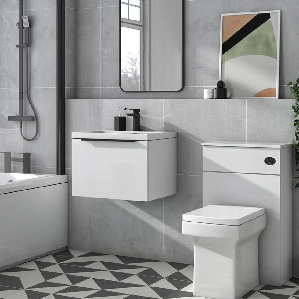 Freddie 500mm Wall Hung Vanity Unit & Basin