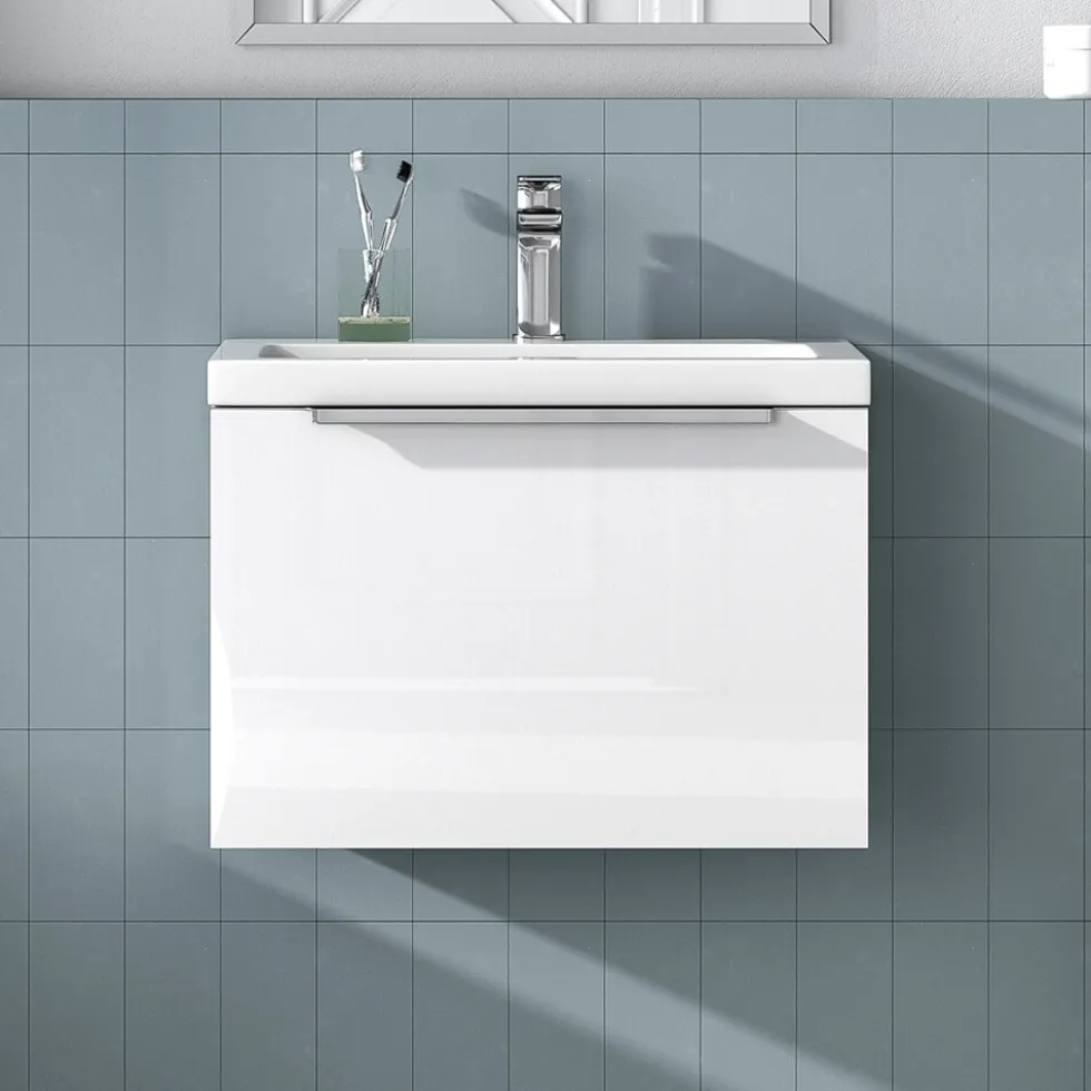 Freddie 500mm Wall Hung Vanity Unit & Basin
