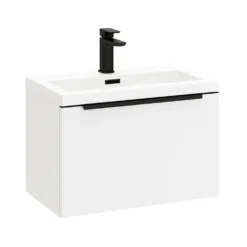 Freddie 600mm Wall Hung Vanity Unit & Basin