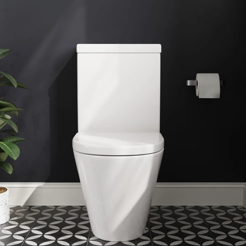 Freddie Rimless Toilet & Vanity Unit Bathroom Suite