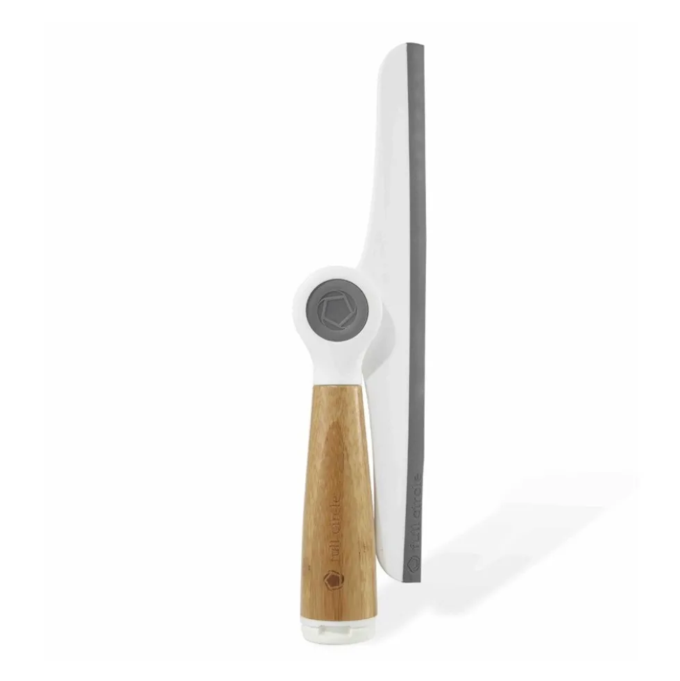 Full Circle Wipe Out Pivoting Squeegee - White