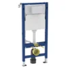 Geberit Duofix 1120mm Frame & Alpha Concealed Cistern for Wall Hung Toilet