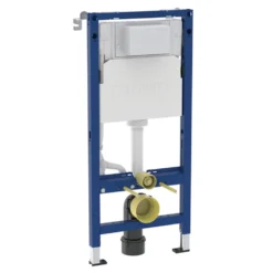 Geberit Duofix 1120mm Frame & Alpha Concealed Cistern for Wall Hung Toilet
