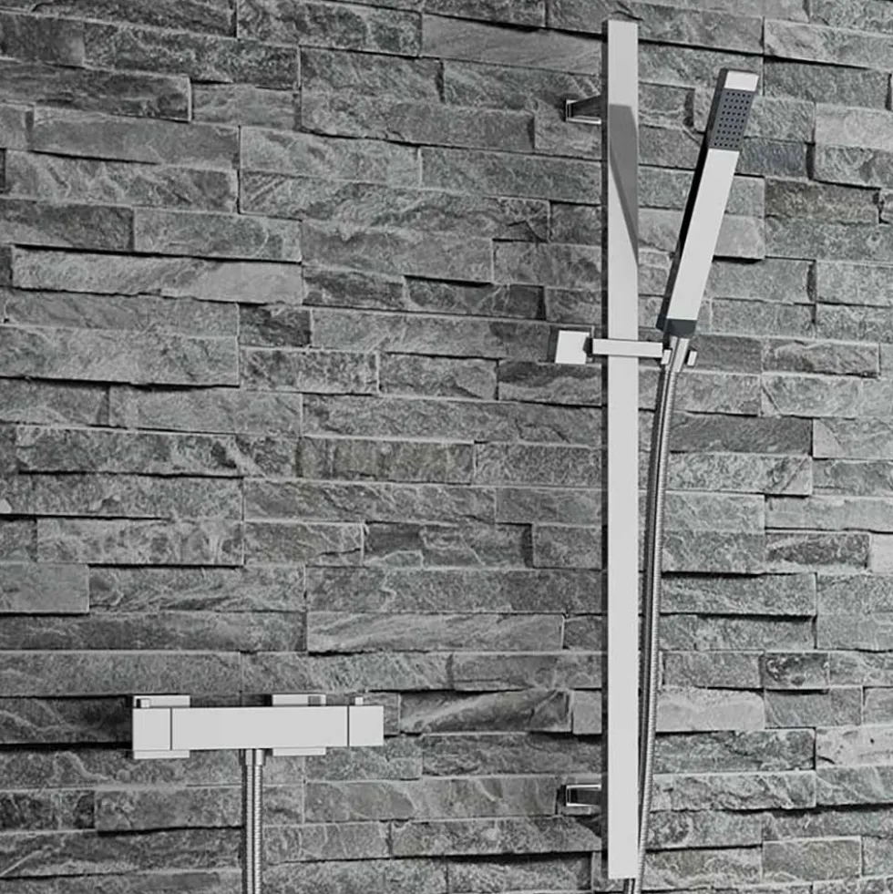 Graham Thermostatic Bar Shower Valve & Slide Rail Kit