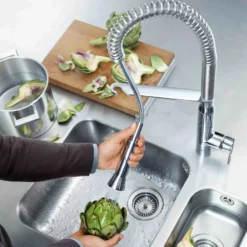Grohe K7 Professional Mono Sink Mixer with Flexible Pull Out Spray