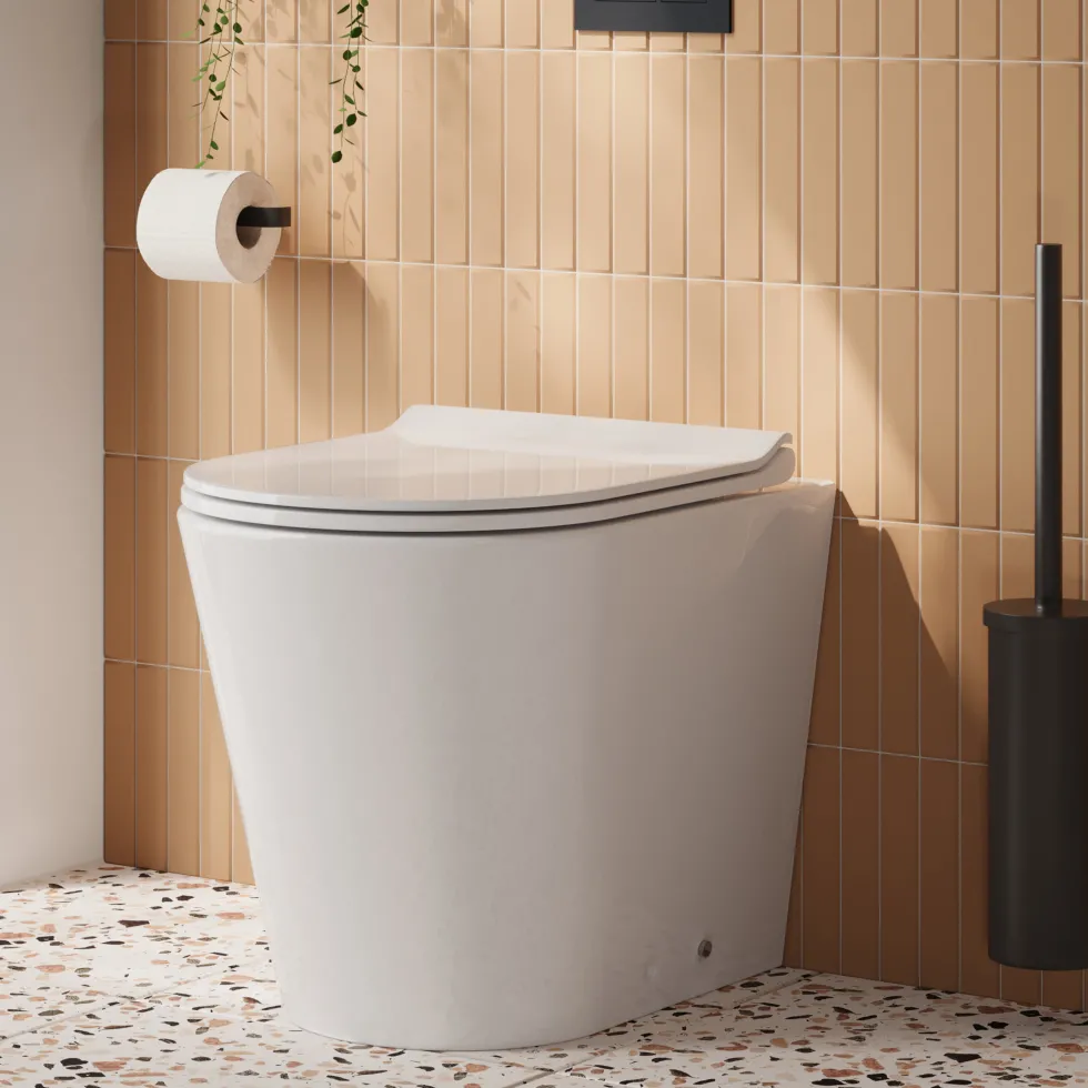 Harbour Acclaim BTW Rimless Toilet & Soft Close Seat