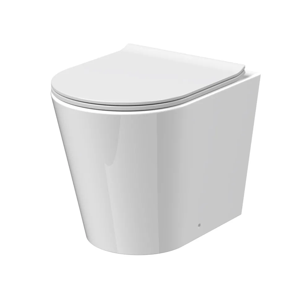 Harbour Acclaim BTW Rimless Toilet & Soft Close Seat
