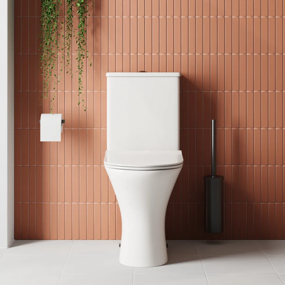 Harbour Acclaim Comfort Height Rimless Toilet & Soft Close Seat