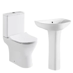 Harbour Acclaim Modern Bathroom Suite with Rimless Toilet