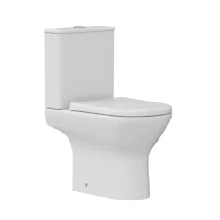 Harbour Acclaim Rimless Close Coupled Toilet & Soft Close Seat