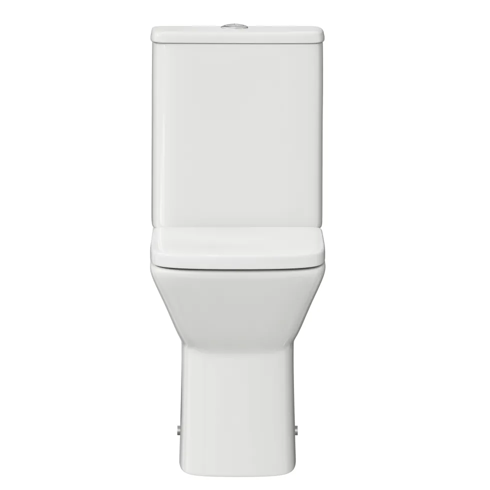 Harbour Alchemy Rimless Back to Wall Close Coupled Toilet & Soft Close Seat